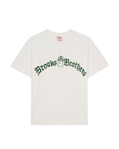 Brooks Brothers California Tubular T-shirt - White – Brain Dead