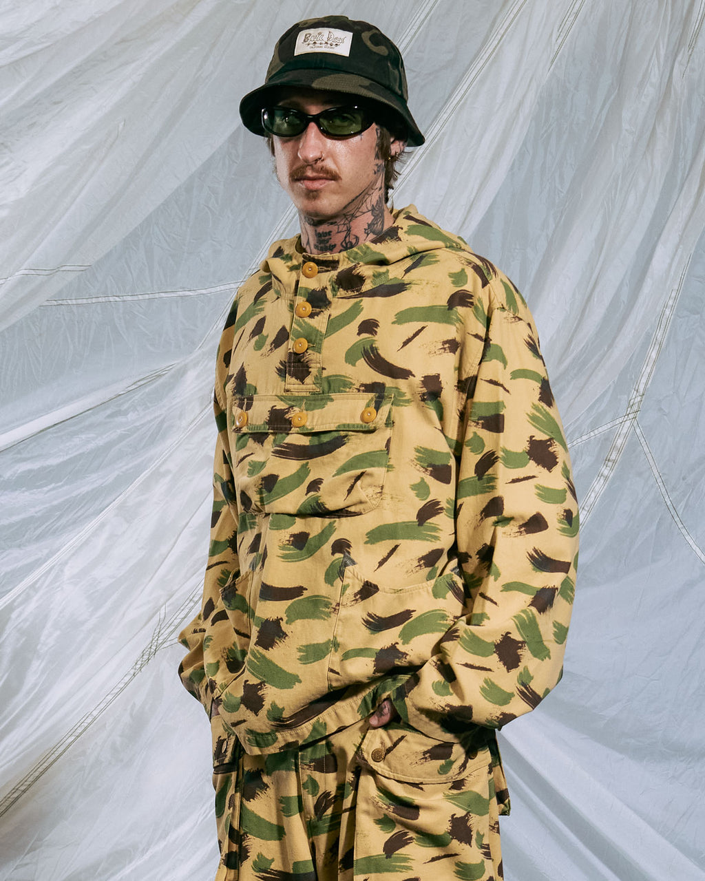 Brushstroke Smock - Camo 2