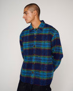 Brushed Rancher Flannel Shirt Jacket - Navy 4