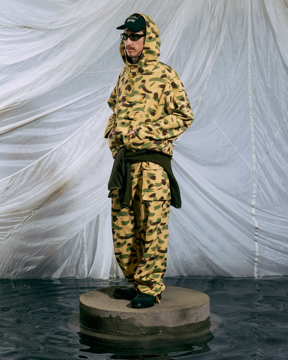 Canvas Overpant - Brushstroke Camo – Brain Dead