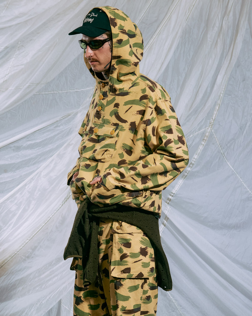 Brushstroke Smock - Camo 2
