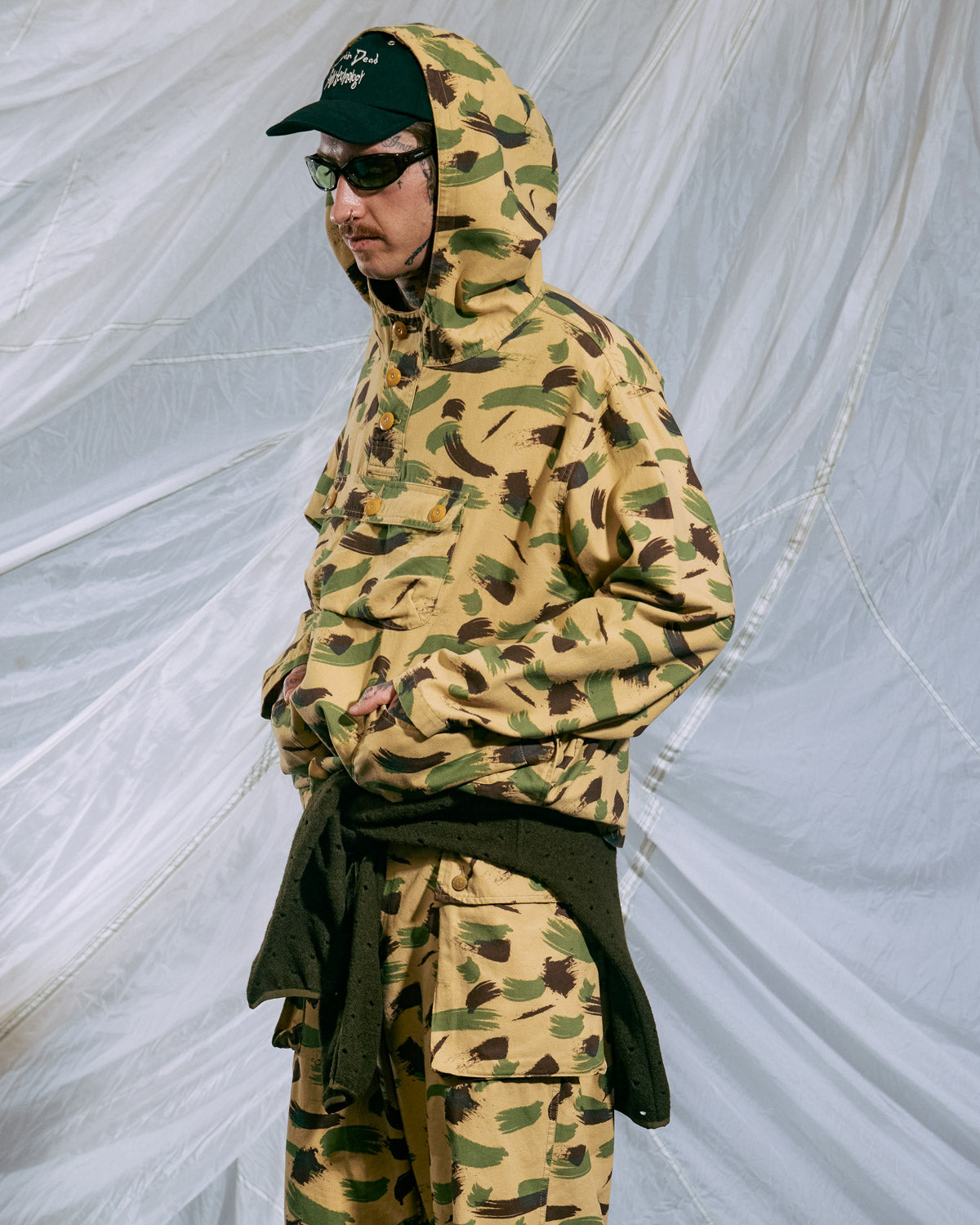 Brushstroke Smock - Camo 2