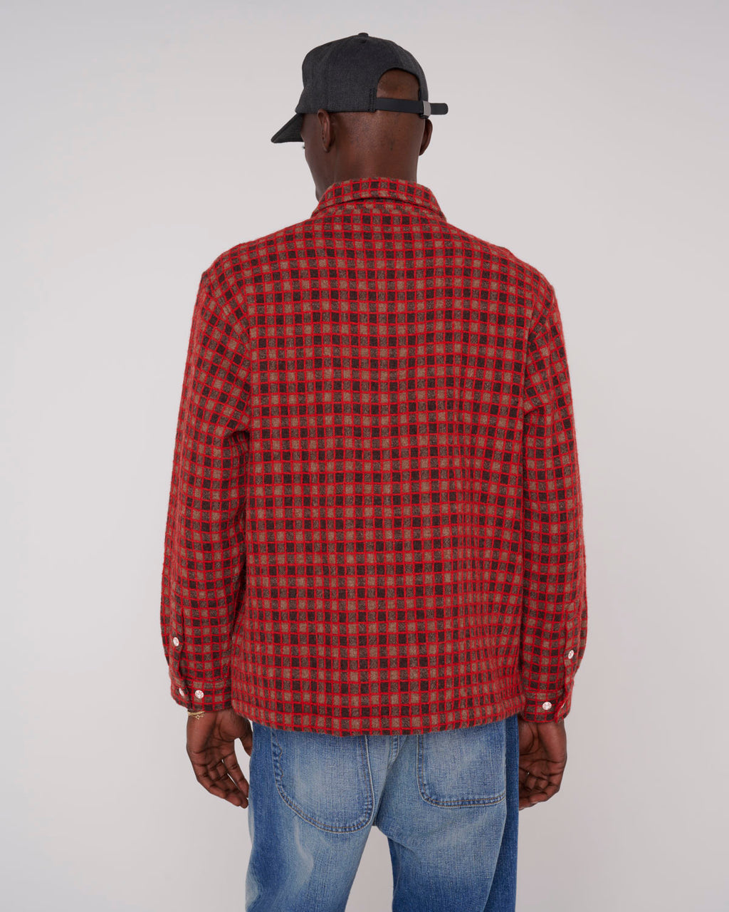 Check Mate Flannel Zip Shirt - Brown 5