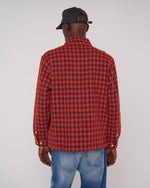 Check Mate Flannel Zip Shirt - Brown 5