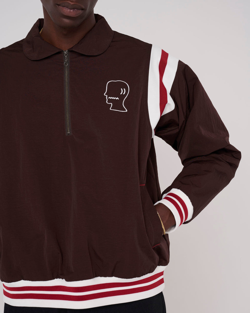 Coaches Jacket - Brown 7