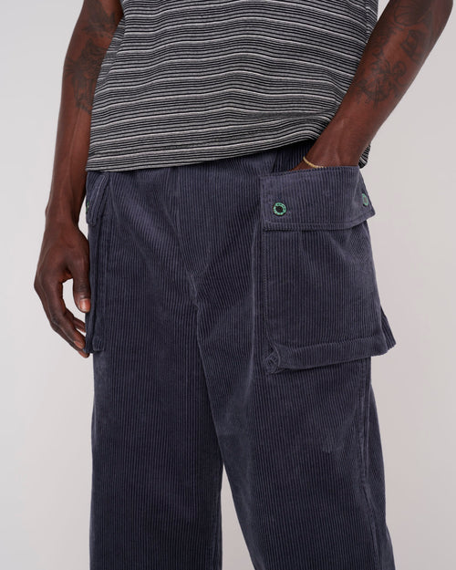 Cord P44 Jungle Pant - Grey Blue 2
