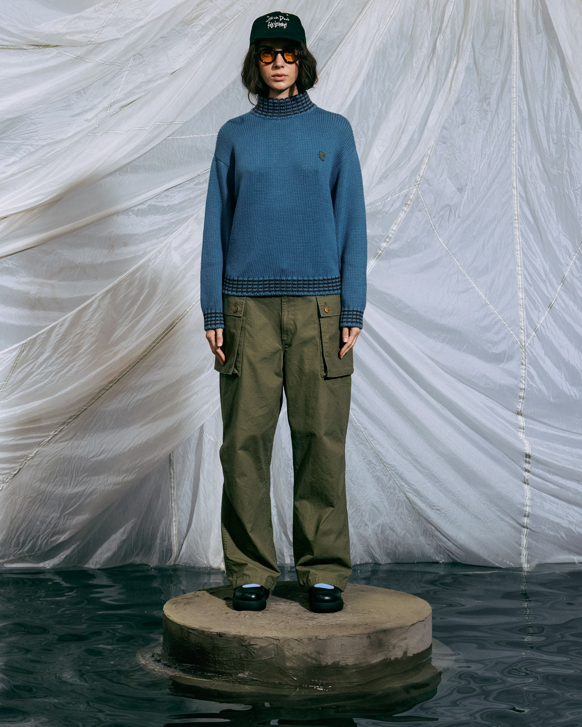 Canvas Overpant - Olive 9