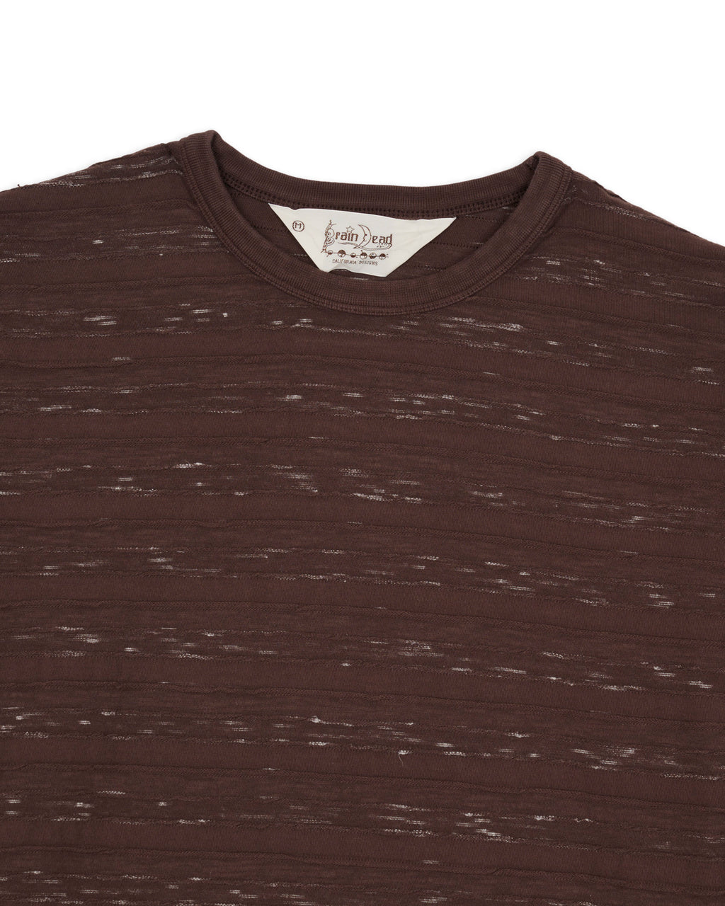 Casey Stripe Long Sleeve T-shirt - Brown 3