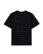 Casey Striped T-shirt - Black/Black 5