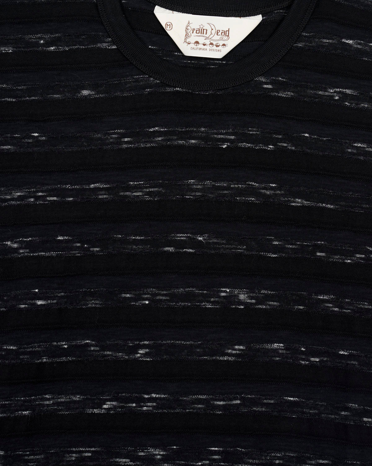 Casey Striped T-shirt - Black/Black – Brain Dead