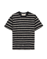 Casey Striped T-shirt - Black 1