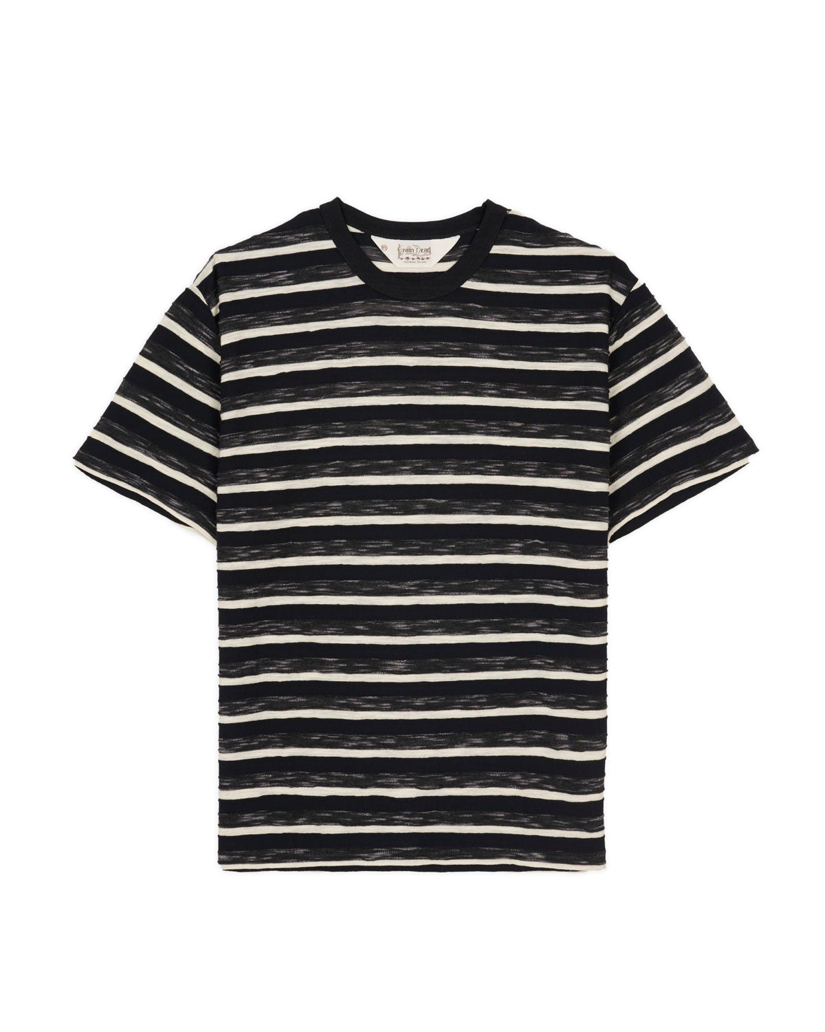 Casey Striped T-shirt - Black 1