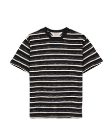 Casey Striped T-shirt - Black