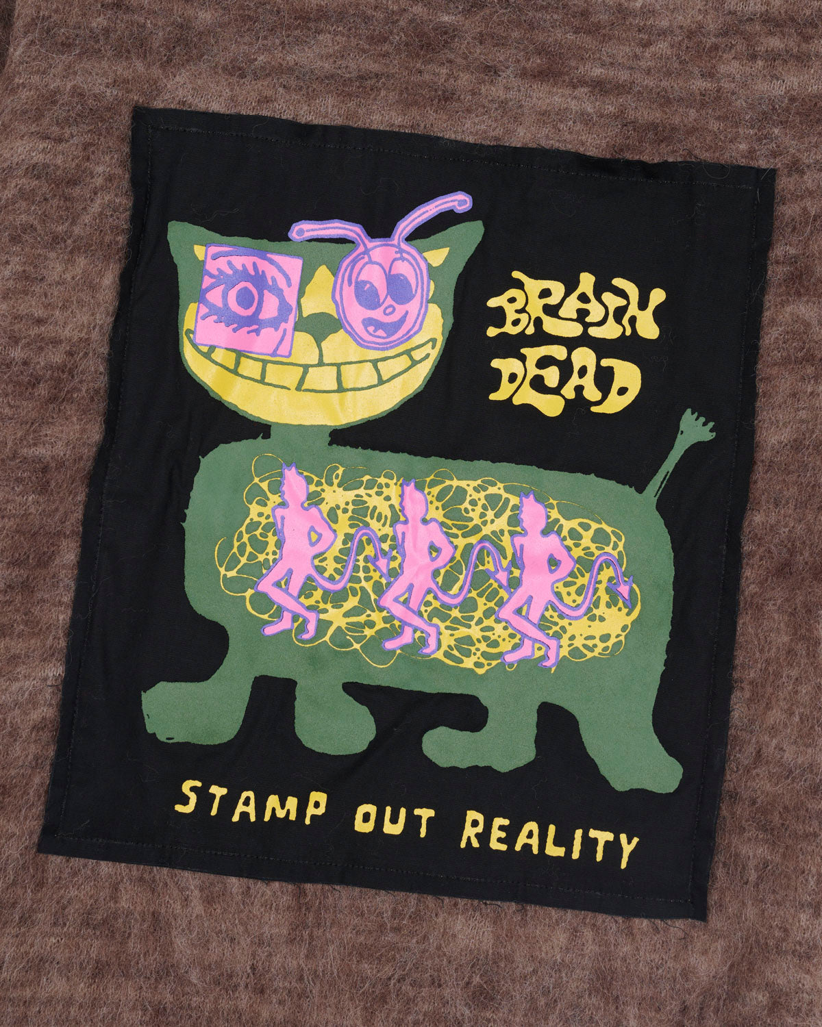 Minzie Short Sleeve Sweater - Olive – Brain Dead