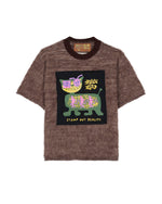 Minzie Short Sleeve Sweater - Olive 1