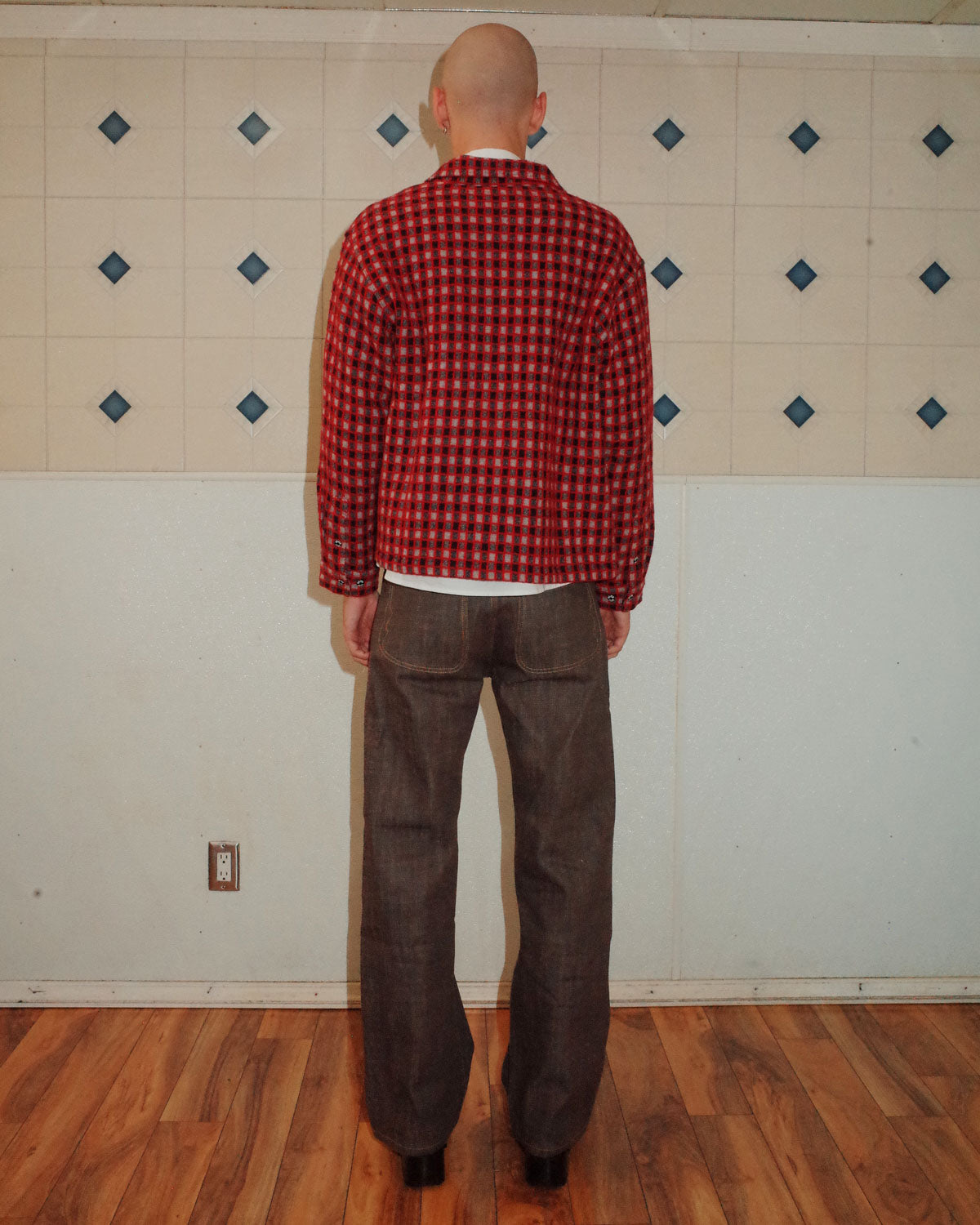 Check Mate Flannel Zip Shirt - Black Multi – Brain Dead