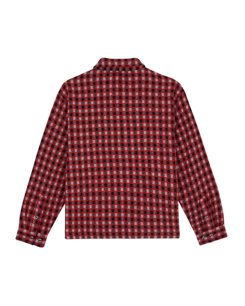 Check Mate Flannel Zip Shirt - Black Multi 3