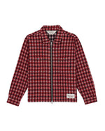 Check Mate Flannel Zip Shirt - Black Multi 1