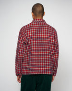 Check Mate Flannel Zip Shirt - Red 6