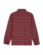 Check Mate Flannel Zip Shirt - Red 2