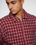 Check Mate Flannel Zip Shirt - Red 4