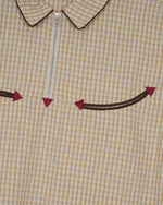 Check Western Shirt - Taupe 3