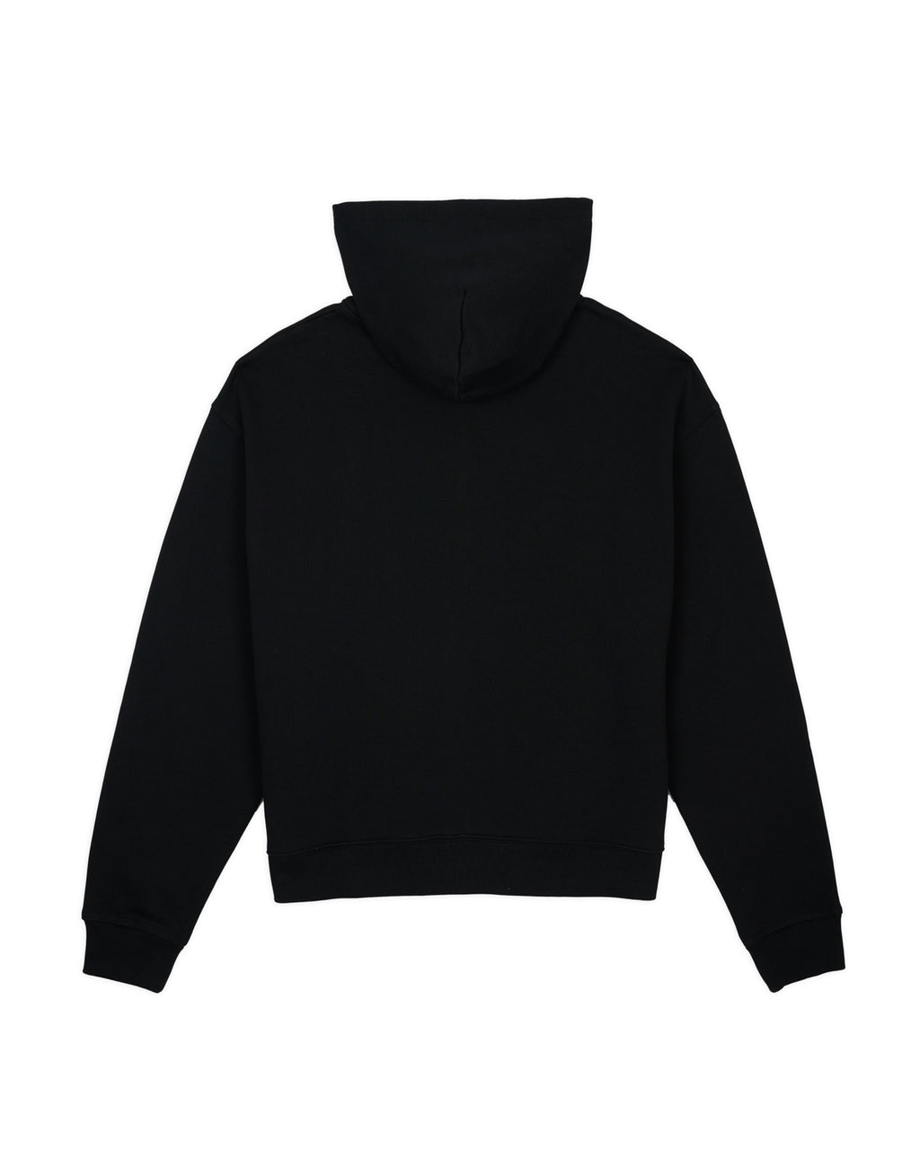 Collegiate Zip Up Hoodie - Black 3