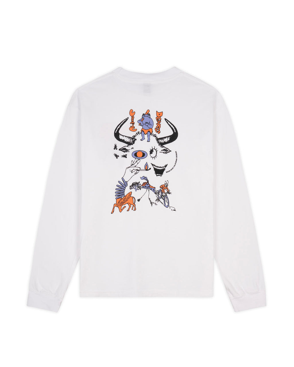 Cosmic Debris Long Sleeve Shirt - White 2