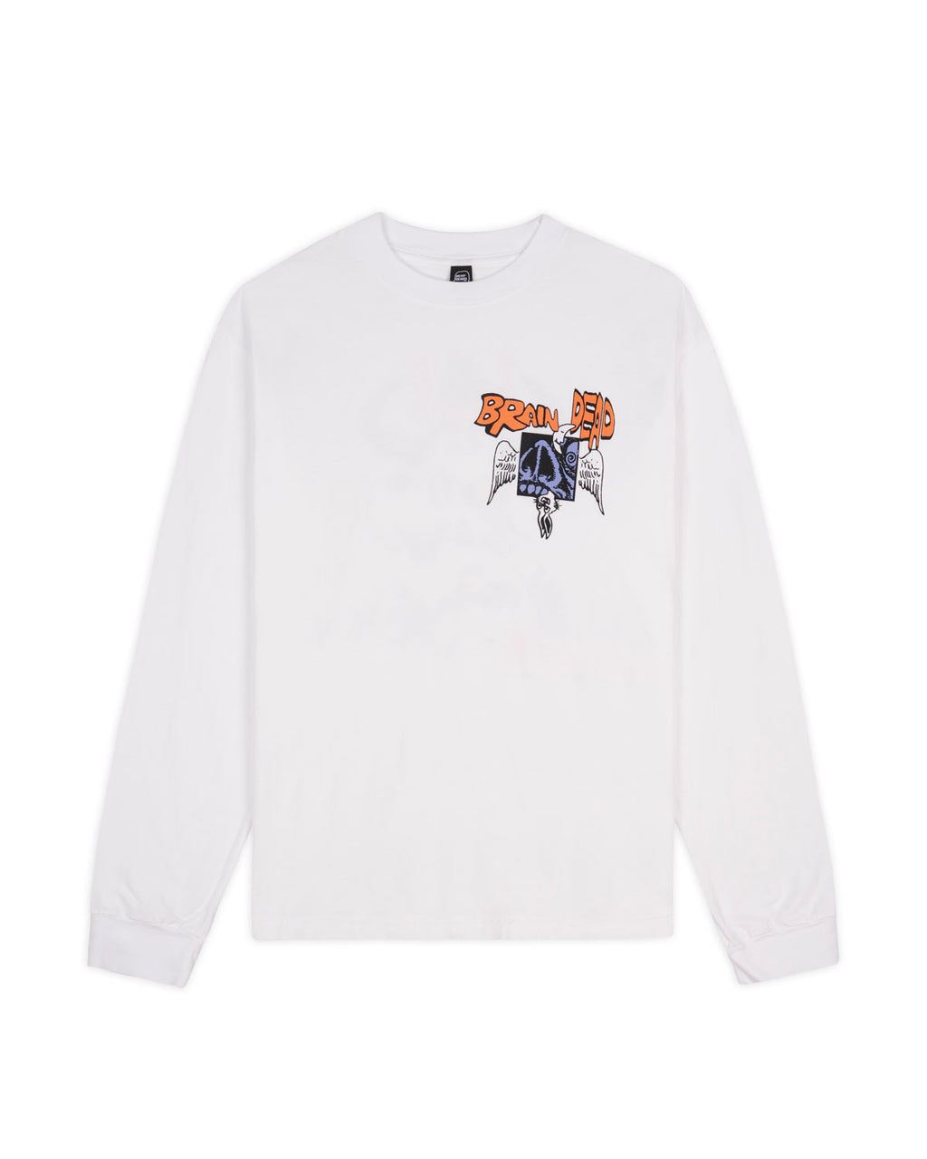 Cosmic Debris Long Sleeve Shirt - White