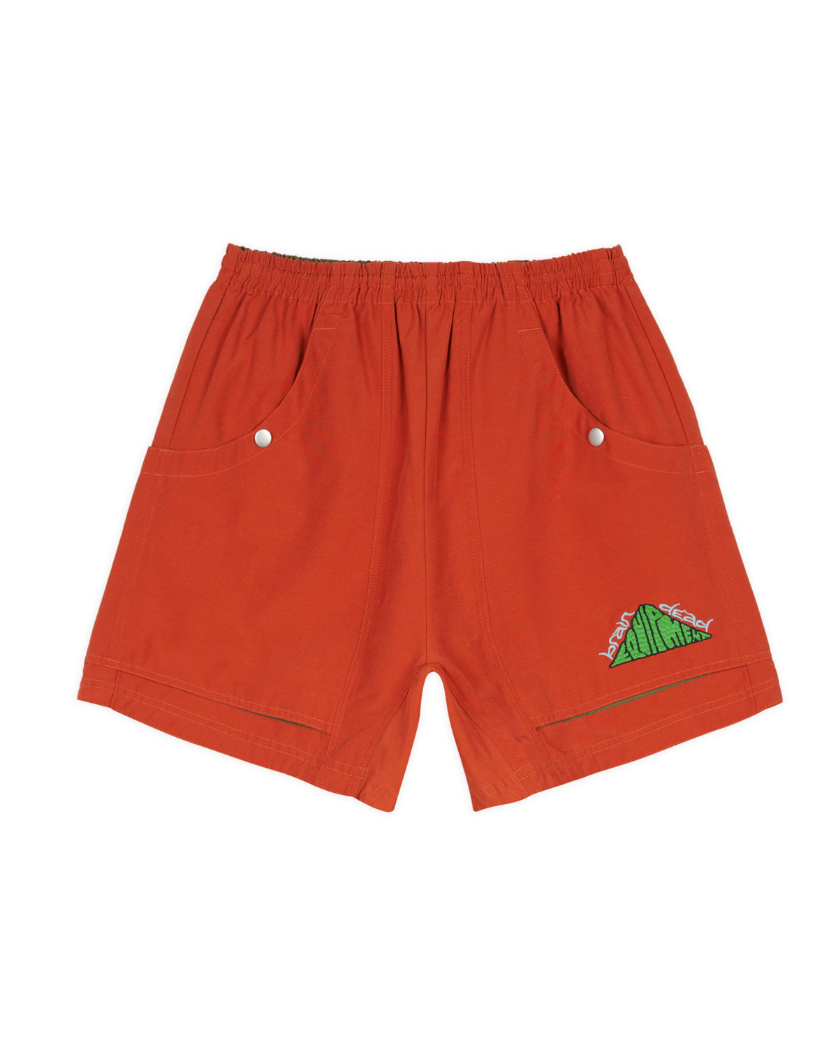 Orange store cotton shorts