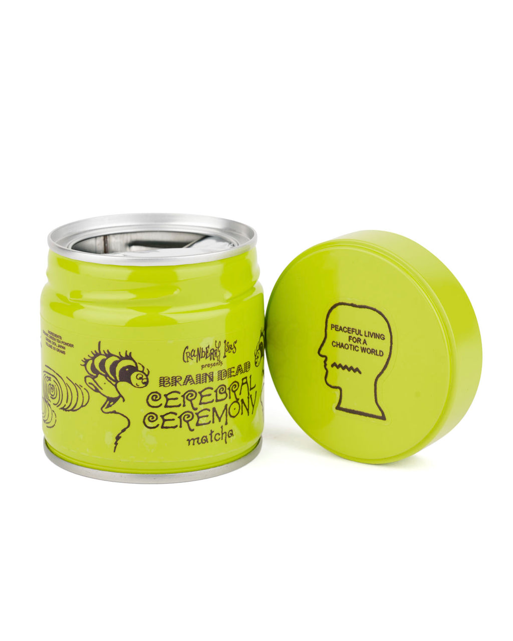 Brain Dead x Cranberry Isles Cerebral Ceremony Matcha Tin - Green 3