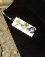 Cropped Chore Jacket - Green Buttons 5