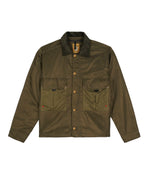 Cropped Chore Jacket - Green 1