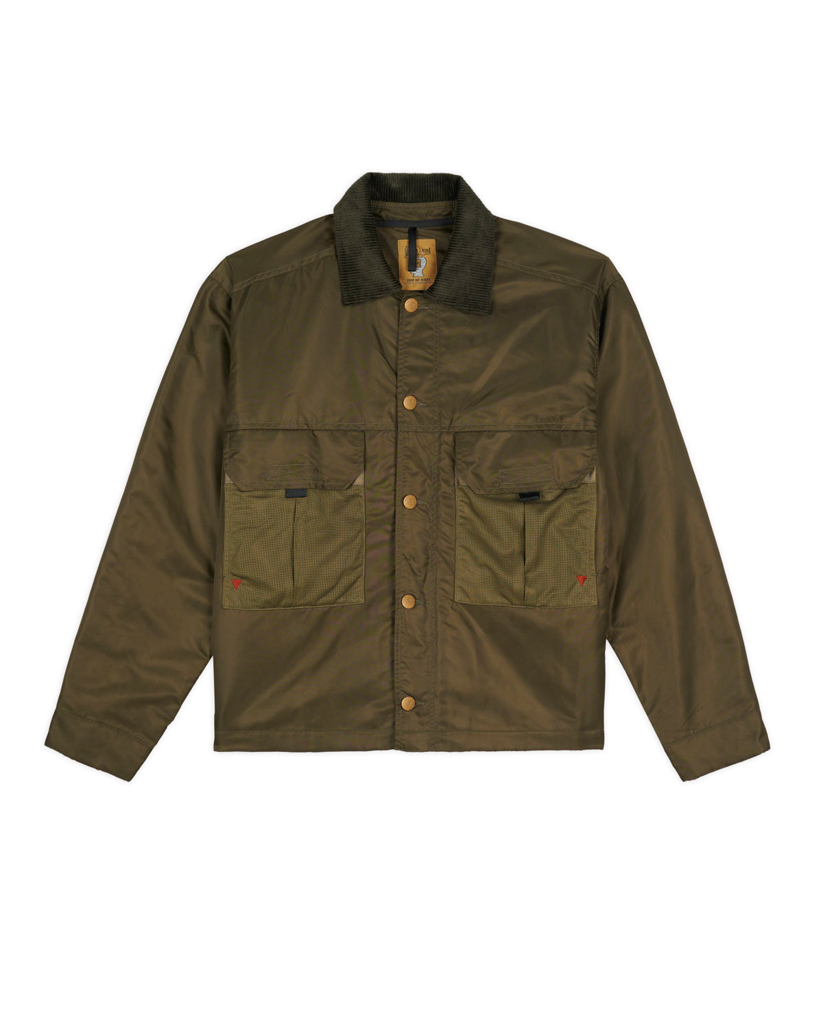 Cropped Chore Jacket - Green 1