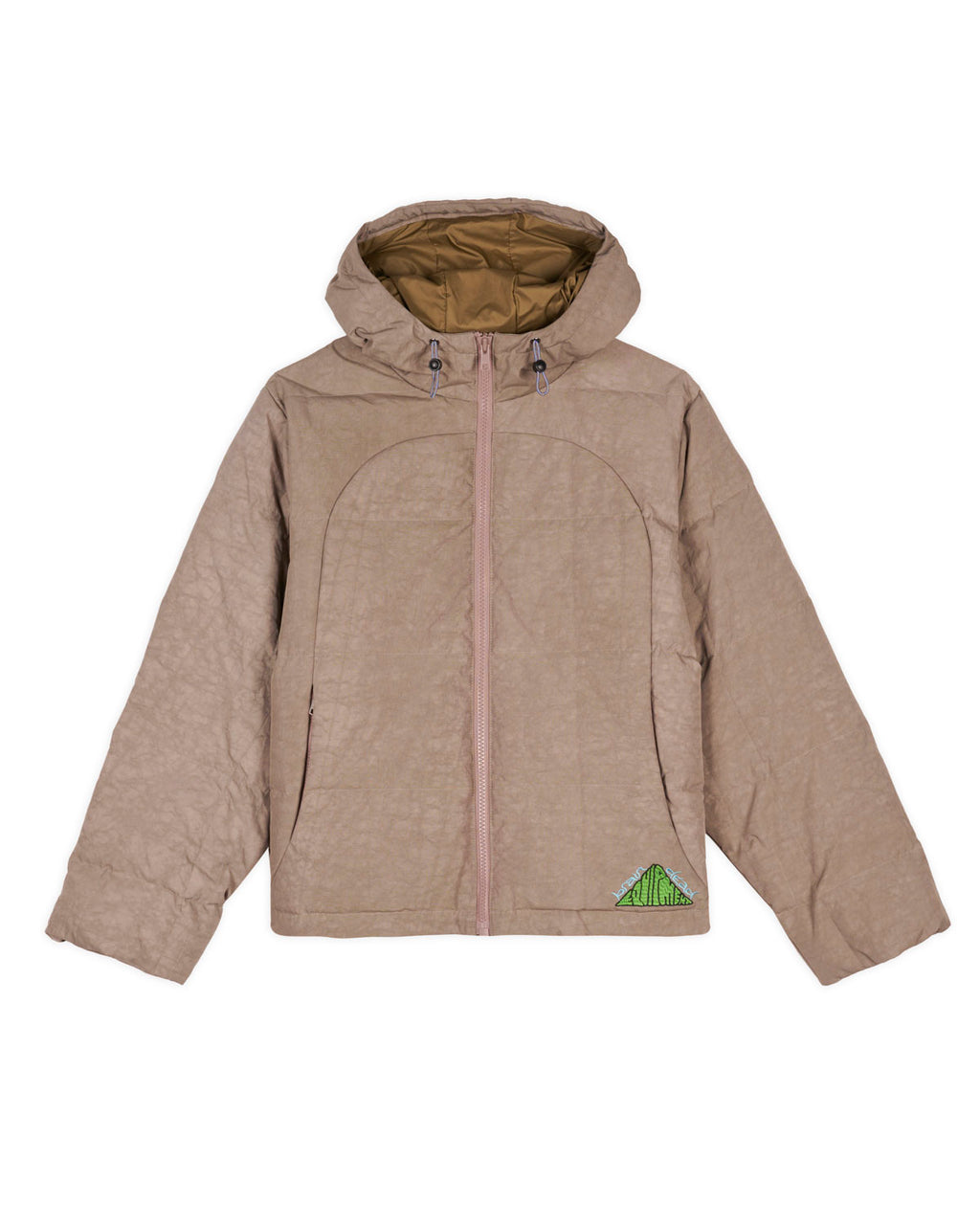 Dimension Puffer Jacket - Tan 1