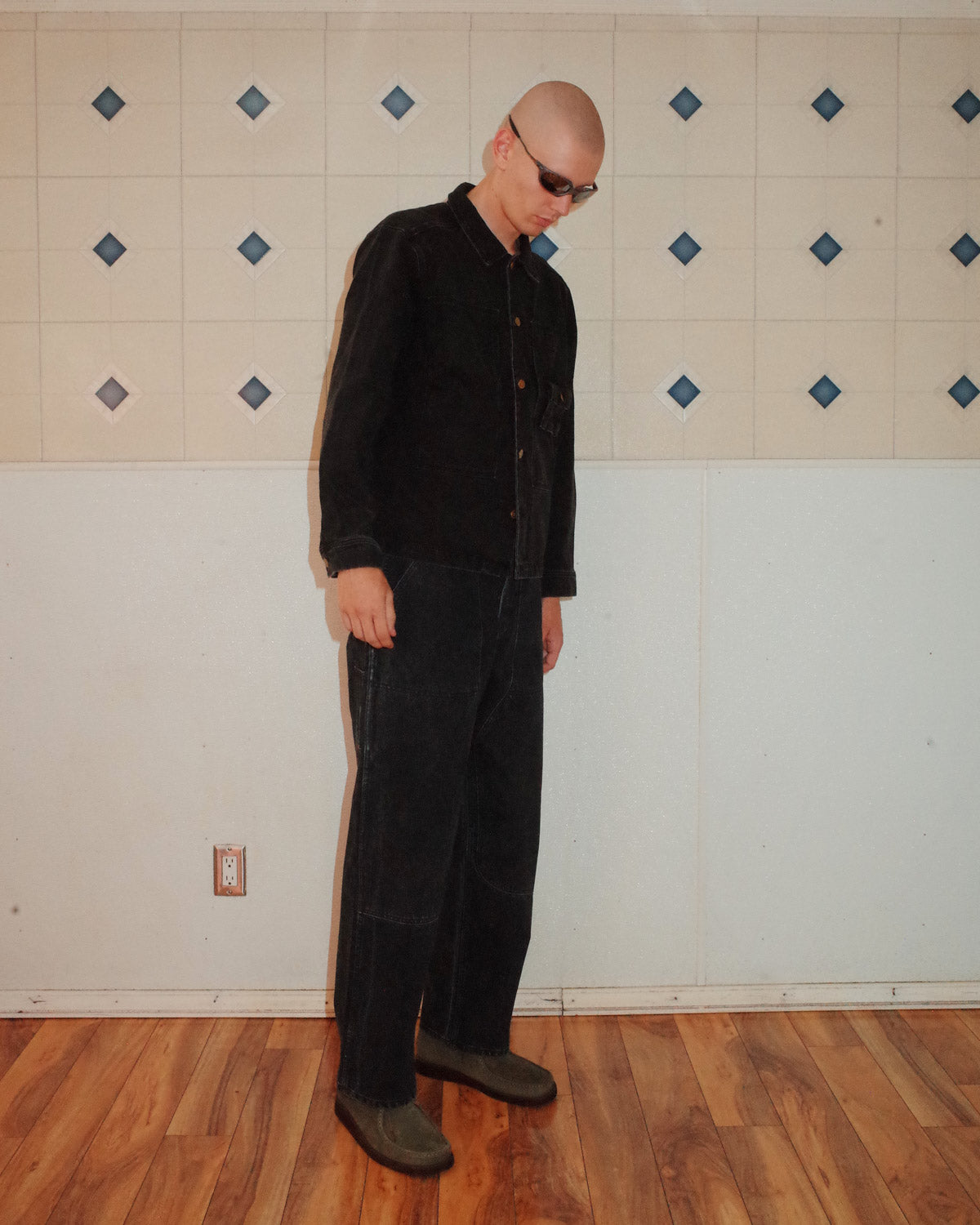 Denim 37 Work Shirt - Washed Black 4