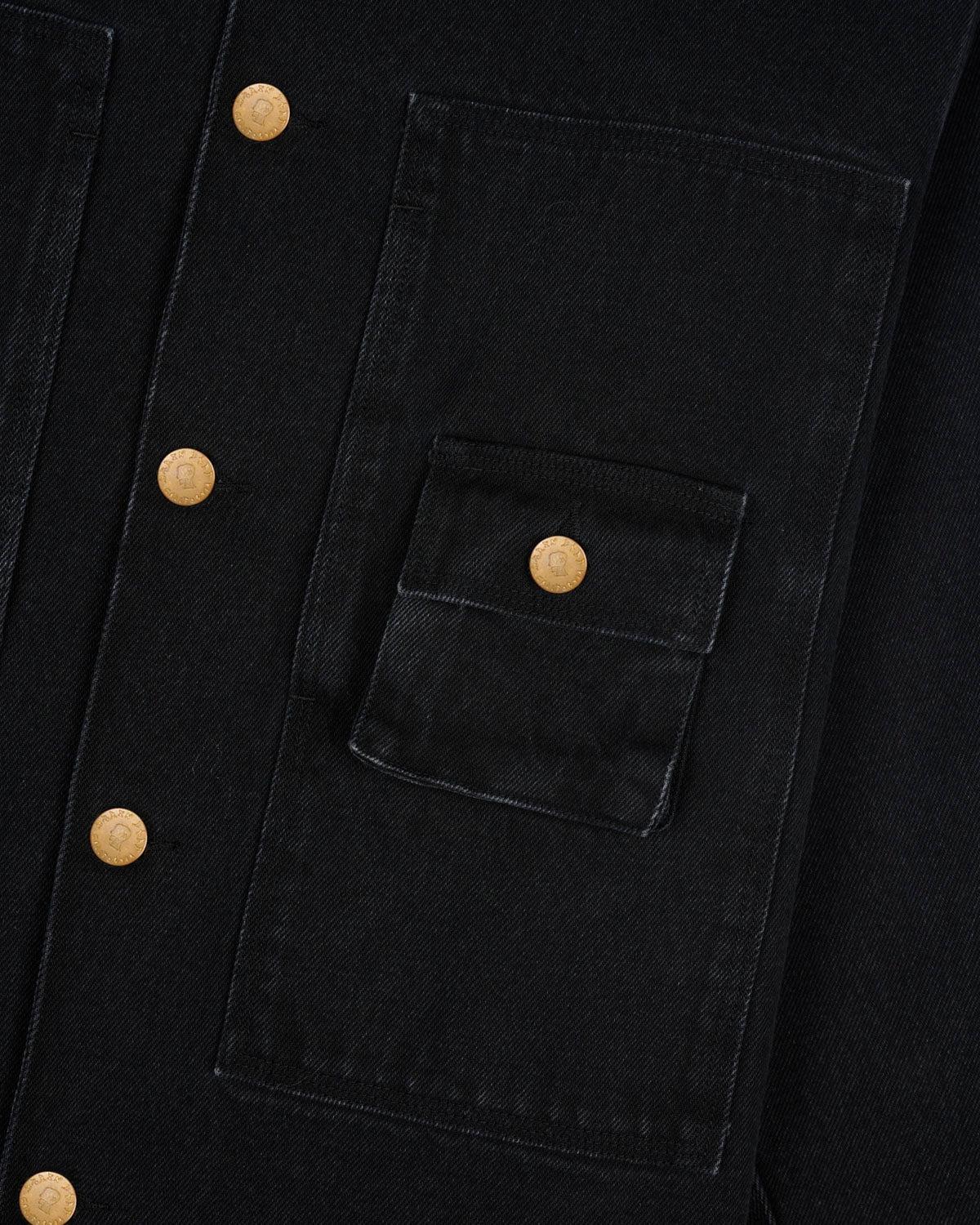 Denim 37 Work Shirt - Washed Black 5
