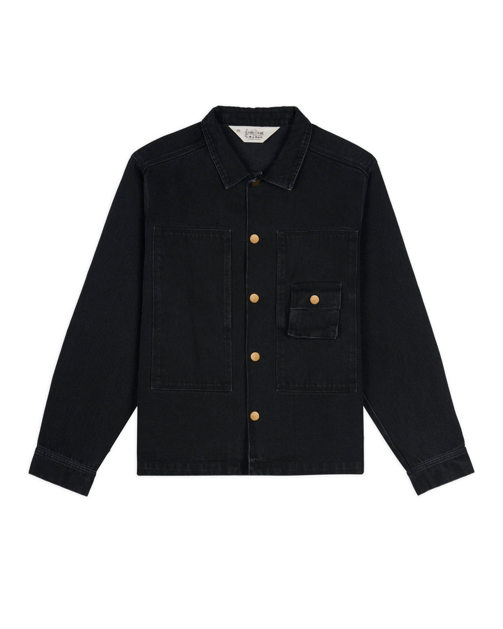 Denim 37 Work Shirt - Washed Black