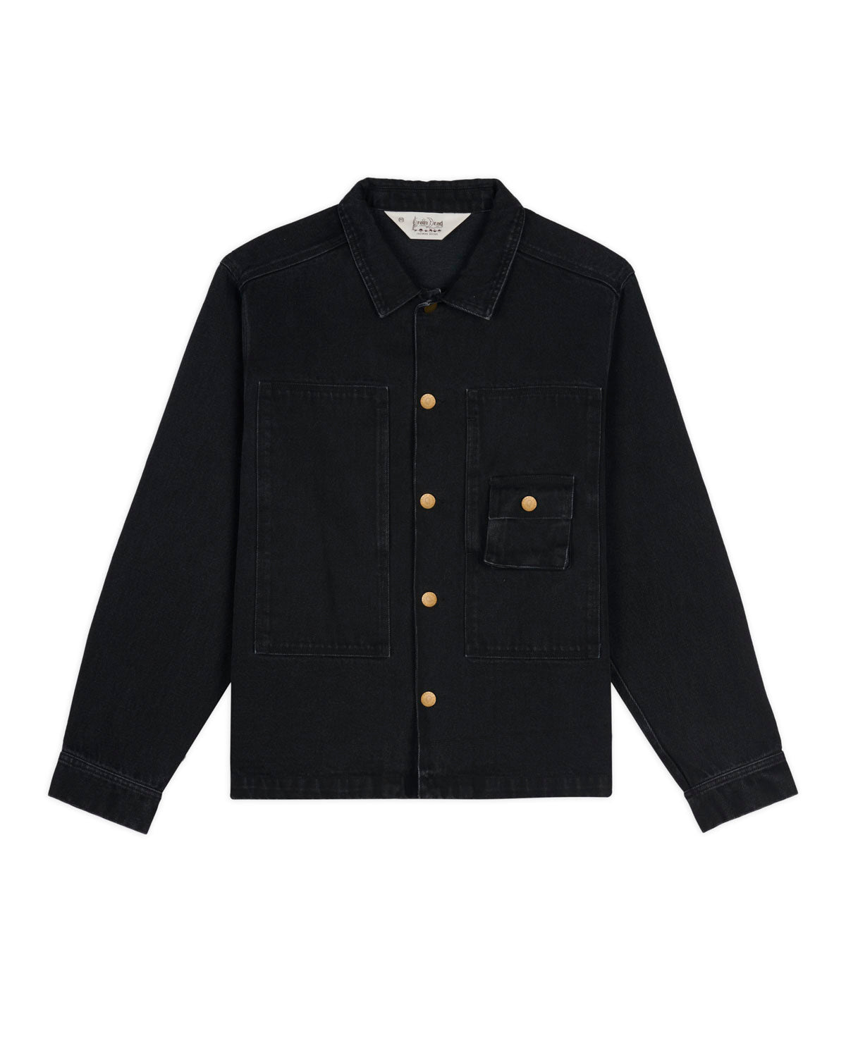 Denim 37 Work Shirt - Washed Black 1
