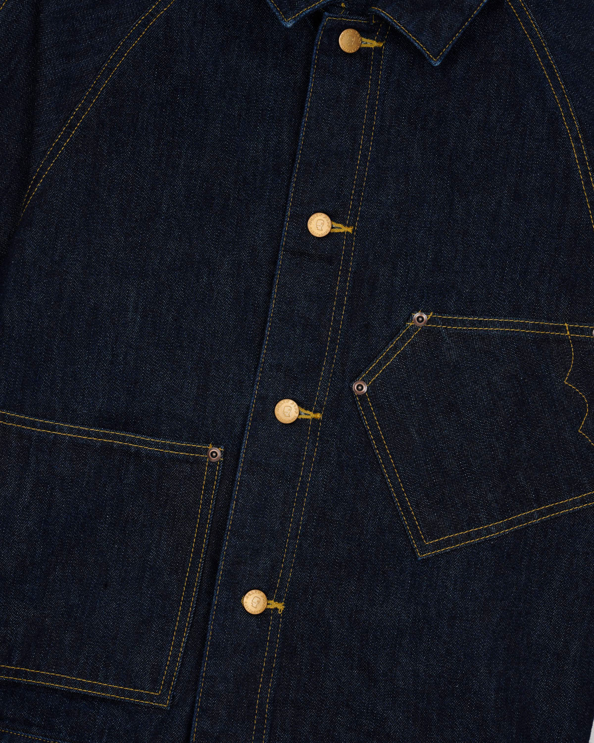 Denim Cropped Engineer Jacket - Washed Indigo – Brain Dead