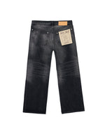 13.2oz Type 00 Selvedge Denim Pant - Washed Black 3