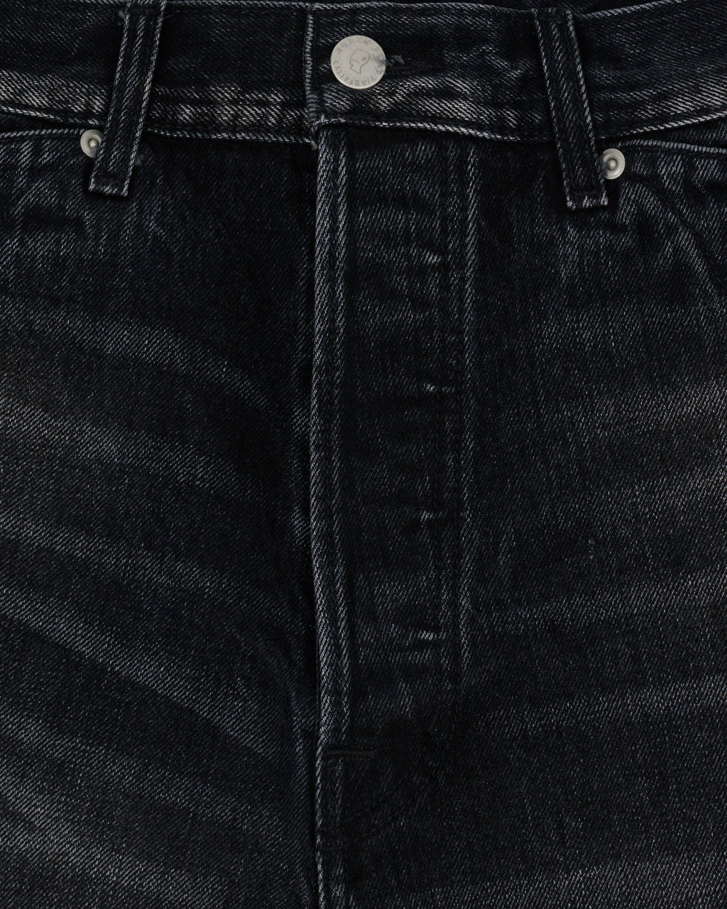 13.2oz Type 00 Selvedge Denim Pant - Washed Black 5