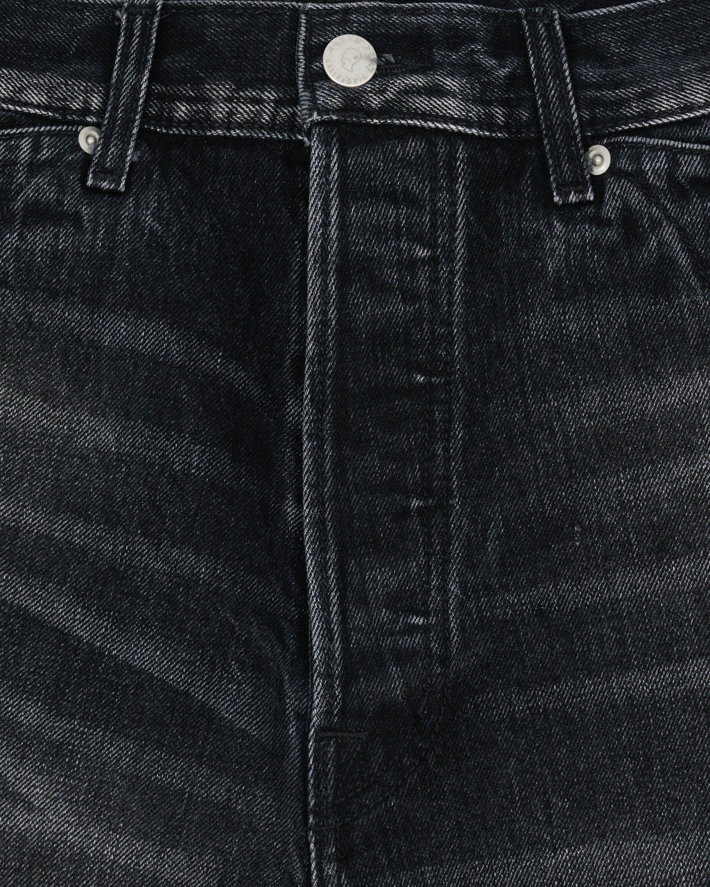 13.2oz Type 00 Selvedge Denim Pant - Washed Black 5