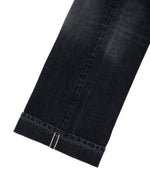 13.2oz Type 00 Selvedge Denim Pant - Washed Black 7