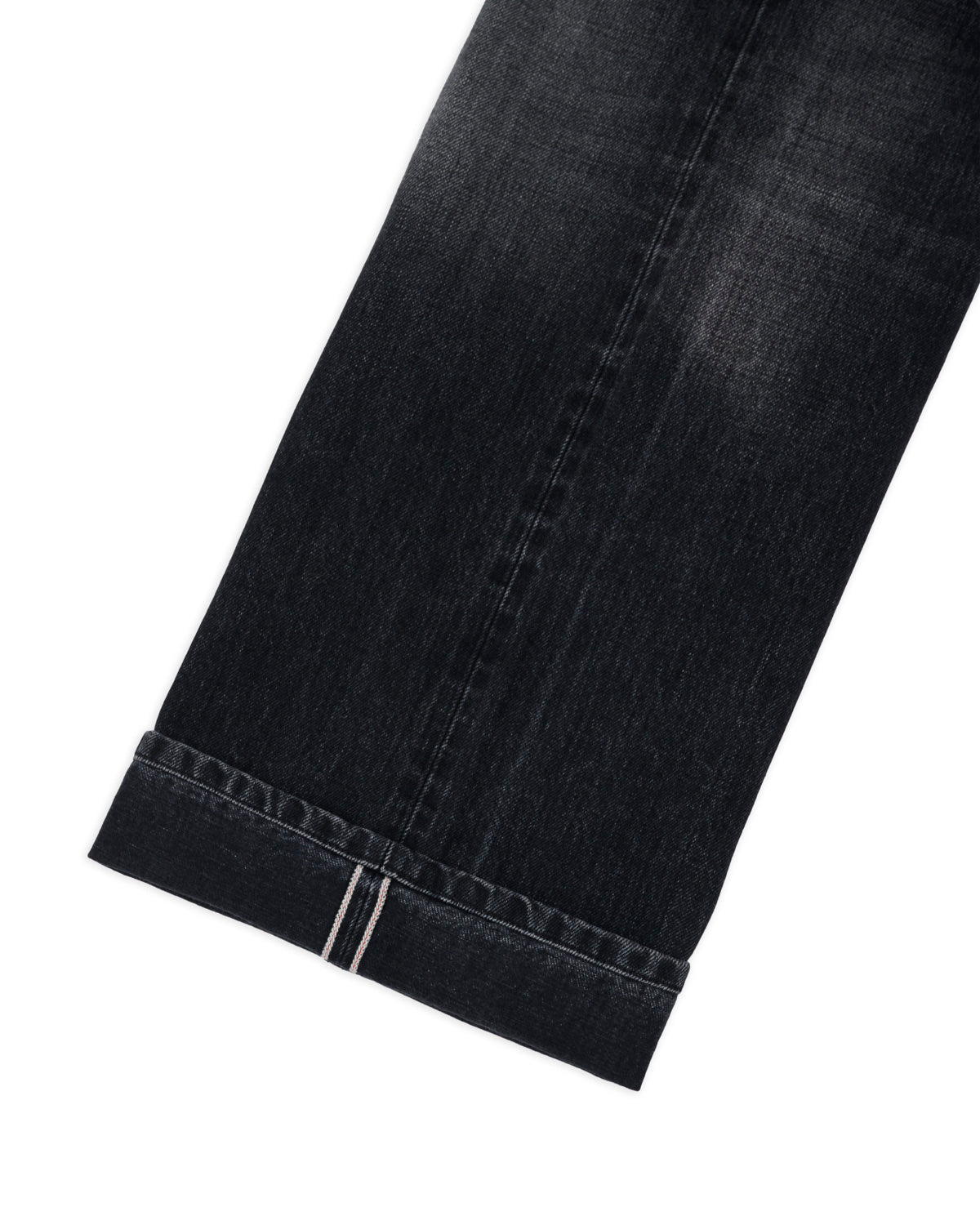 13.2oz Type 00 Selvedge Denim Pant - Washed Black 7