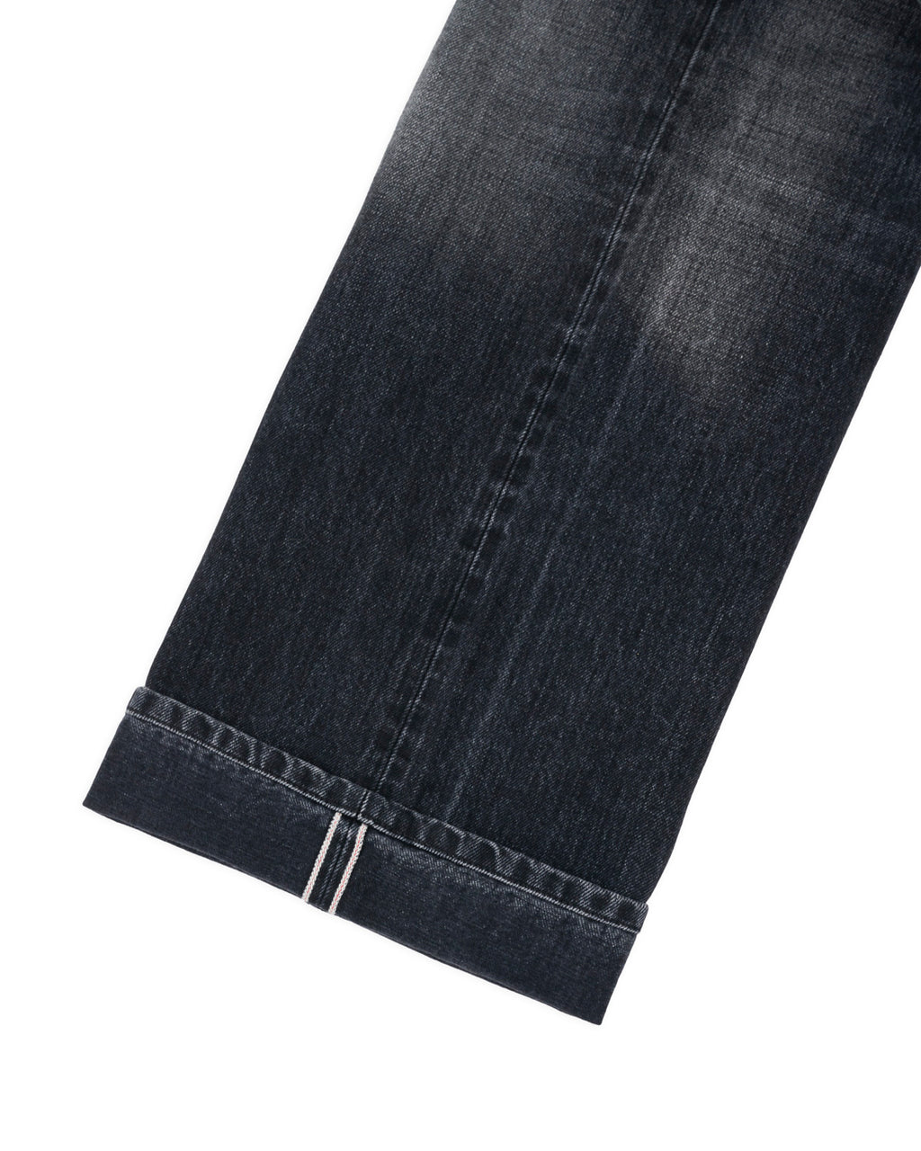 13.2oz Type 00 Selvedge Denim Pant - Washed Black 7