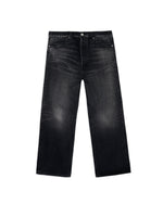 13.2oz Type 00 Selvedge Denim Pant - Washed Black 1