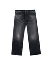 13.2oz Type 00 Selvedge Denim Pant - Washed Black