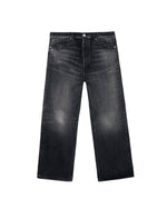 13.2oz Type 00 Selvedge Denim Pant - Washed Black 1