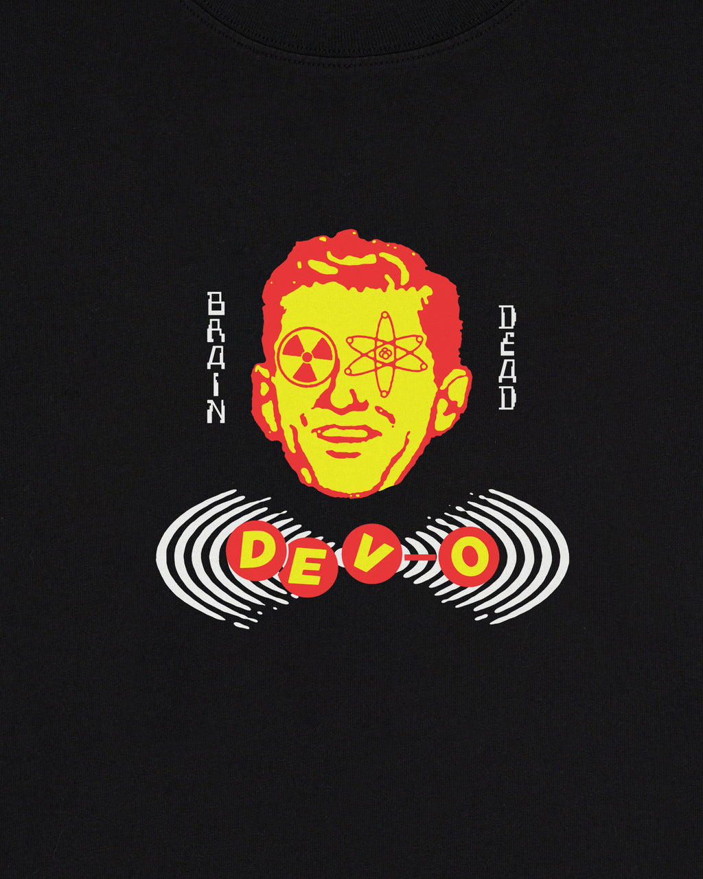 Brain Dead x Devo Reverse Evolution TShirt Black